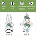 thumbnail image 6 of Junzan Turtle And Sea Life Dog Hoodie Puppy Sweater Sweatshirt,Cold Weather Coat Pet Clothes for Dog Cat-X-Small, 6 of 9