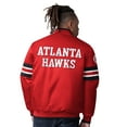 thumbnail image 2 of Men's Starter Red Atlanta Hawks Scout Varsity Satin Full-Snap Jacket, 2 of 2