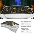 thumbnail image 4 of Kdxio Christmas Gold Deers1 Print Front Windshield Sun Shade,Folding Auto Sunshade for Car Truck SUV-Small, 4 of 7