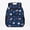 American Flag Football Print, variant on Trippy Mushroom Floral School Bag for Toddler, Polyester Practical Lightweight School Pack for Daily Commute Camping