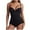 Black, variant on Kaemgyyd Bodysuit for Women Trendy Spaghetti Strap Romper Sleeveless Built in Bra Jumpsuit Slimming Going out Outfit