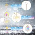 thumbnail image 4 of Wdftyju Campanillas de viento de cristal Prismas de polilla de mariposa Adorno de campana de viento de atrapasueños de luz de metal Wdftyju 6ew9yg5wa3nw7mz3D03, 4 of 7