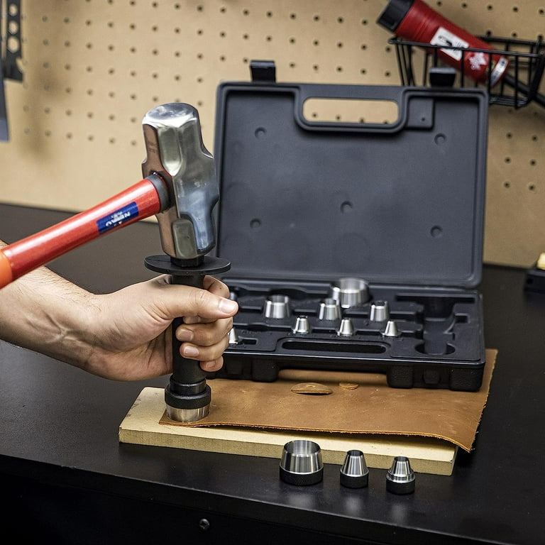 NEIKO 02604A Hole Punch Set | SAE & Metric, 3/16” – 1-3/8” & 5