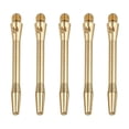 thumbnail image 1 of Uxcell  Aluminum Dart Shafts 15 Pack Medium 2BA Thread Dart Stems Brass 45mm, 1 of 5