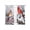 Multi, variant on Christmas Cardinal Sheer Curtains 63 Inch Length 2 Panels Set, Winter Farmhouse Red Bird Berry Needle Voile Window Treatment Curtains Sheers Drapes for Bedroom/Living Room/Kitchen 52x"63"x2