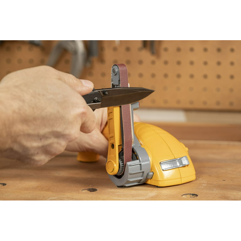 SMITH'S 51194 TOOL AND KNIFE BELT SHARPENER YELLOW