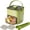 (Green), variant on 2-in-1 Large Capacity Ice Maker & Storage Bin Set, Press Release Ice Cube Tray with Lid & Scoop, Double-Layer 48-Cell Easy Release One-Click Demolding Silicone Mold, Pull-Out Ice Drawer(Green)