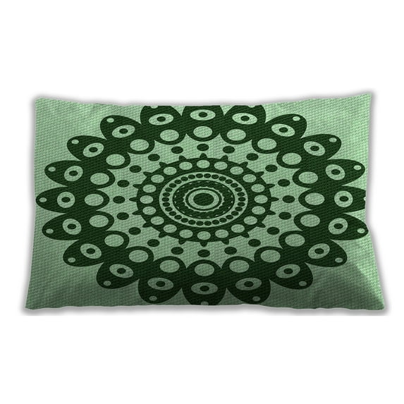 Ahgly Company Indoor Rectangular Contemporary Lumbar Throw Pillow, 13 inch by 19 inch