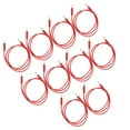 thumbnail image 4 of Juego de 10 Cables de Prueba de Conector Banana de 4 Mm Soldadura de Latón Niquelado en Oro Macho a Macho 1000 V 15 A para Proyectos Eléctricos negro Y Rojo 2 Colores ANGGREK Otros, 4 of 8