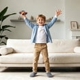 thumbnail image 5 of Kids Slippers Toddler Boys Girls House Shoes Bedroom Indoor, 5 of 7