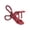 Red, variant on ANXPTIME Double Hole Fruit Pitter for Cherries Times Saving Efficient Rustless Steel