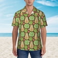thumbnail image 4 of Daiia Fruits 1 Hawaiian Shirt for Men Gentle Cotton Regular Short Sleeve Casual-3X-Large, 4 of 9