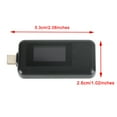 thumbnail image 3 of USB Type-C Power Tester Voltage Current Capacity Meter Black Multimeter 4-30V 5A, 3 of 12