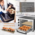 thumbnail image 4 of 100Pcs Air Fryer Paper Unbleached Air Fryer Parchment Paper Pads High Temperature Resistant Perforated Square Air Fryer Pads for Toaster Countertop Large Toaster Oven, 4 of 11