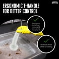 thumbnail image 5 of Brushtech Kitchen Sink Disposal Brush - Ergonomic T-Handle Cleaner with Rounded Bristles Designed to Remove Odor-Causing Debris from Sink Drains & Garbage Disposals - Made in USA, 5 of 7