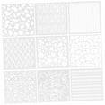 thumbnail image 4 of GOOHOCHY drawing painting stencils set Painting Template For Drawing Assorted Color 9Pcs, 4 of 8