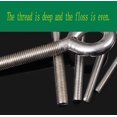 thumbnail image 4 of M4 304 Stainless Steel Rings Welded Closed Screw Rod Eye Bolts Co, 4 of 5