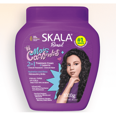 SKALA Skala - Linha Expert - Creme de Tratamento Mais Cachinhos 1000 Gr - (Expert Collection - More Curls for Kids 2 in 1 Treatment Cream Net 33.81 Oz)