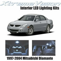 XtremeVision Interior LED for Mitsubishi Diamante 1997-2004 8 Pieces Cool White Interior LED Kit Installation Tool