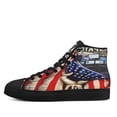 thumbnail image 3 of Dispatcher High Top Canvas Shoes Sneakers Black Size 7.5, 3 of 7