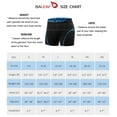 thumbnail image 3 of BALEAF Men's Bike Cycling Shorts 3D Padded Bicycle MTB Liner Shorts(Blue, XL), 3 of 7