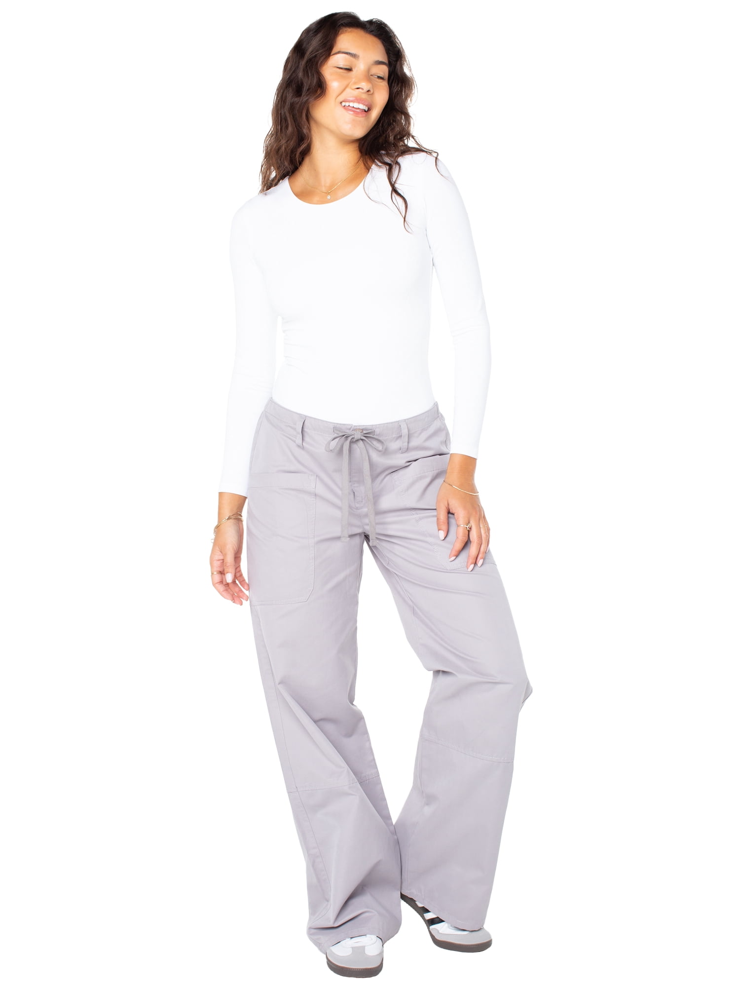 Celebrity Pink Women's and Women's Plus Cargo Wide Leg Pants, Sizes XS-4X