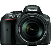 Nikon D5300 Digital SLR Camera with 24.2 Megapixels and 18-55mm Lens Included (Available in multiple colors)