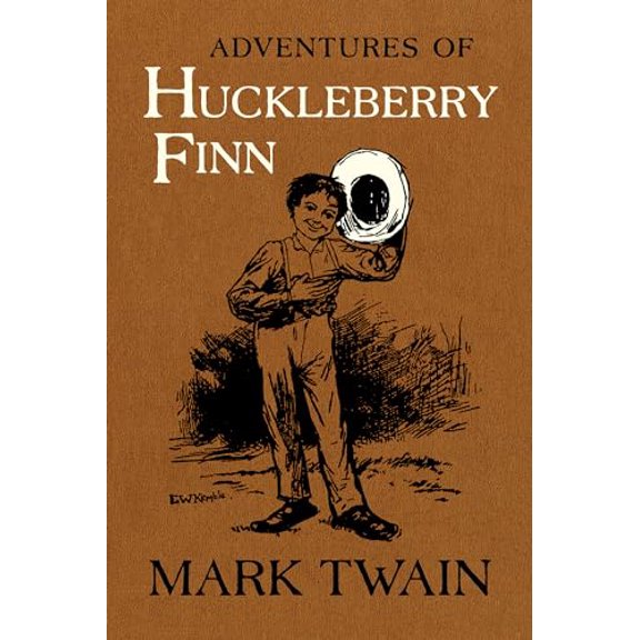 Pre-Owned Adventures of Huckleberry Finn: The Authoritative Text with Original Illustrations: 9 (Mark Twain Library) Hardcover