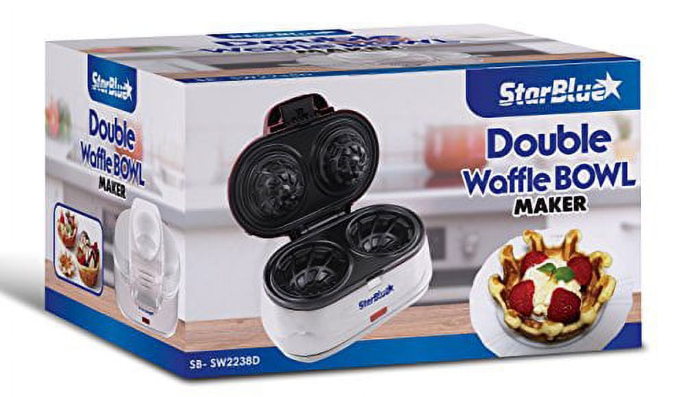 Double waffle iron - Bowl waffle maker