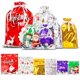 thumbnail image 4 of Bolsa de regalo de Halloween para Navidad, bolsa con cordón de Papá Noel, bolsa para envolver dulces, bolsa de regalo, 4 of 6