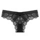 thumbnail image 1 of Gibobby Braguitas Slim Fit Bragas transparentes de cintura con de de encaje para mujer(Negro， L), 1 of 3
