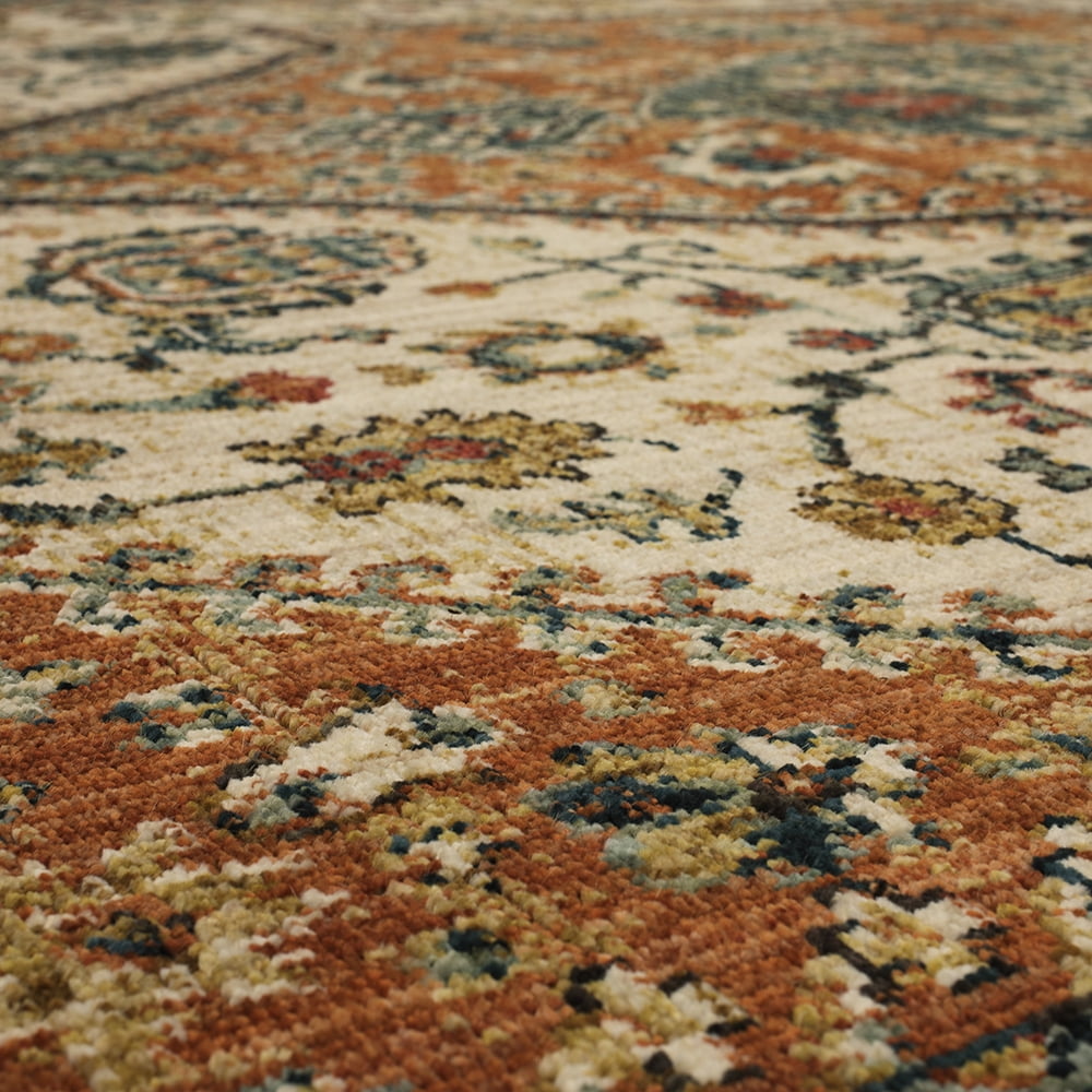 Mohawk Home Coleman Woven Indoor Area Rug, Spice, 4' x 6'