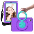 thumbnail image 1 of Support Rotatif à 360 Degrés pour Samsung Tab A7 Lite 8.7 T220 T225 2020 avec Design Étanche, Motif Aigle Réaliste, Sangle Réglable, 1 of 5