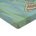 thumbnail image 2 of Ambesonne Dragonfly Fitted Sheet 2 Pcs Set, Insects Nature Exotic, Full, Almond Green, 2 of 3