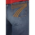 thumbnail image 2 of 7 For All Mankind Women's Medium Wash High Rise Modern Dojo Trouser Jeans - 7U542855-RIT 33W x 34L, 2 of 4