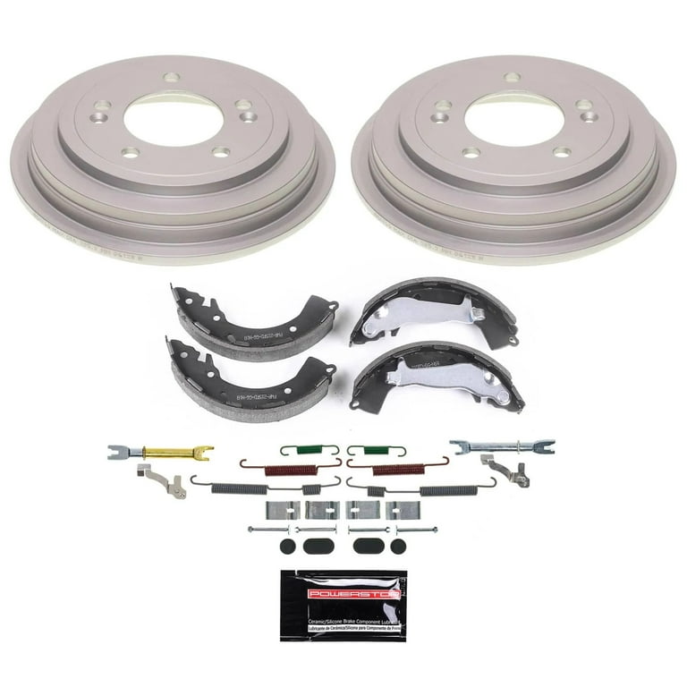 PowerStop Front and Rear Stock Replacement Brake Pad Rotor