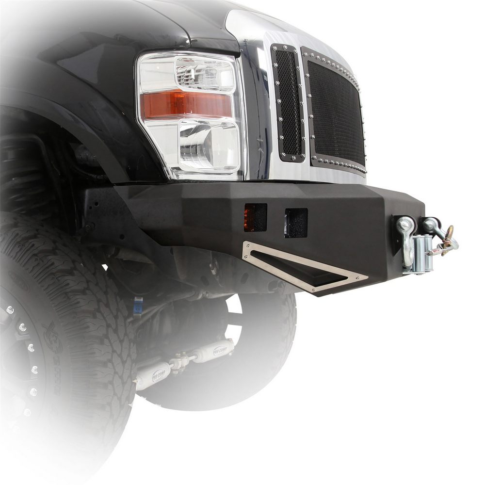 Smittybilt 612830 M1 Front Bumper with Ultra Bright Driving and Fog Lights Fits select: 2008-2010 FORD F250, 2008-2010 FORD F350 - image 4 of 5