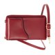 thumbnail image 1 of Qarigey Bolso de teléfono para mujer Hombro ajustable Monedero de cuero Decoración Tarjeta Monedero Bolsa Bolsas de mensajero y de hombro Rojo Qarigey AP002884-02, 1 of 6