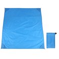 thumbnail image 2 of Sandproof Beach Mat for Travel, Multifunction Convenient To Use Outdoor Pocket Blanket Compact Size  for Parks for Concerts for Family Green,Gray,Blue, 2 of 8