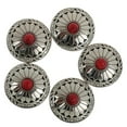 thumbnail image 5 of 2x 5x Metal Round Studs Buttons Snap Fasteners Jacket Crafts Buttons 30mm, 5 of 10