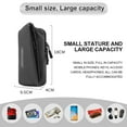 thumbnail image 2 of Bolsa para teléfono móvil Hukapapa Oxford para ciclismo al aire libre con funda para brazo para teléfono móvil deportiva impermeable, color negro, 2 of 5