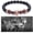 White, variant on Kiplyki Black Wolf's Head Bracelet Reflects Temperament More Black Bracelet
