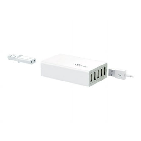 j5create - 5' Power Adapter - White
