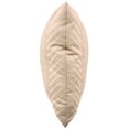 thumbnail image 2 of Everything Comfy Chevron Columns 16" Decorative Pillow, Taupe, 2 of 3