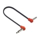 thumbnail image 5 of Cable de conexión para guitarra eléctrica/bajo/cables de bajo TS de 4" en ángulo recto con sonido nítido 50cm rojo, 5 of 7