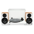 thumbnail image 1 of Fluance RT81+ Elite HiFi Vinyl Turntable (White) and Ai41 Powered Bookshelf Speakers (Lucky Bamboo) Bundle: High Fidelity Sound, Integrated Amplifier, Audio Technica Cartridge, 1 of 8