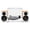 White / Bamboo, variant on Fluance RT81+ Elite HiFi Vinyl Turntable (Walnut) and Ai41 Powered Bookshelf Speakers (White Walnut) Bundle: High Fidelity Sound, Integrated Amplifier, Audio Technica Cartridge