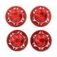thumbnail image 1 of Accesorio de rueda HXgong tuerca de cubo a prueba de polvo aleación de aluminio 17mm para modelo de coche RC 1/8 rojo, 1 of 9