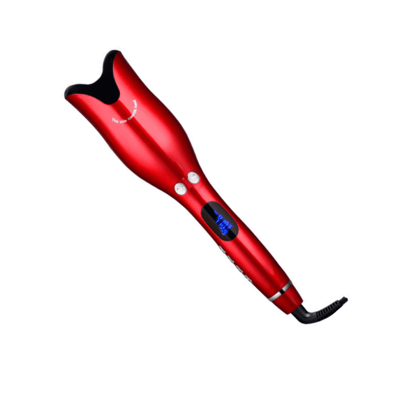 Spin n Curl Ceramic Rotating Curler - Ruby Red