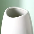 thumbnail image 4 of Juego de 3 jarrones de cerámica blanca para decoración del hogar, jarrones de mesa para sala de estar, decoración de oficina Adepaton CZJJ-ZH9, 4 of 7